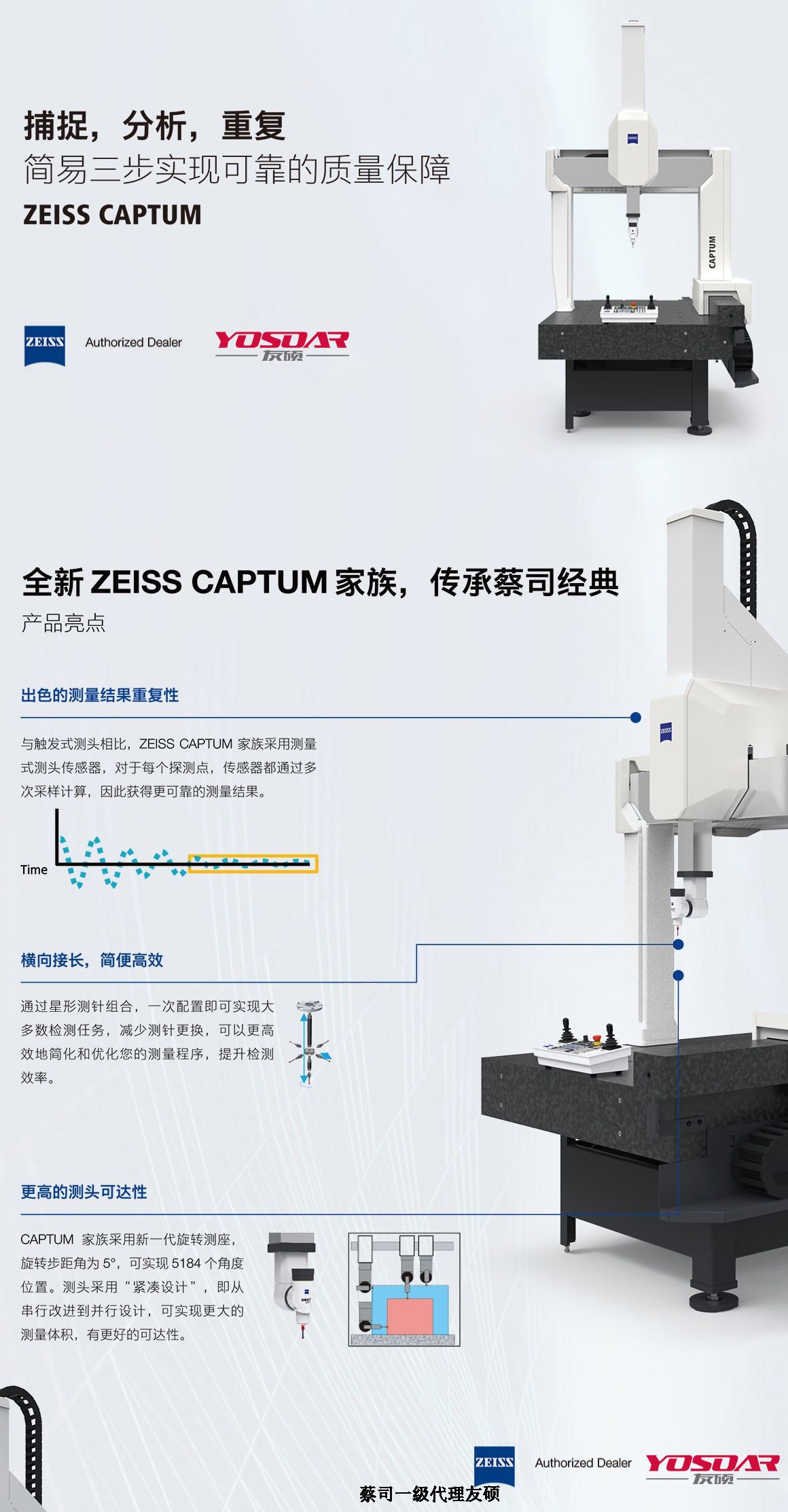 东城蔡司东城三坐标CAPTUM